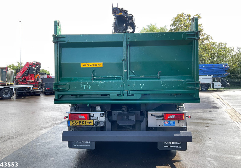 Scania P 410 8x4 Euro 6 HMF 18 Tonmeter laadkraan - Billenőplatós teherautó, Darus autó: 4 kép. Scania P 410 8x4 Euro 6 HMF 18 Tonmeter laadkraan - Billenőplatós teherautó, Darus autó: 4 kép.