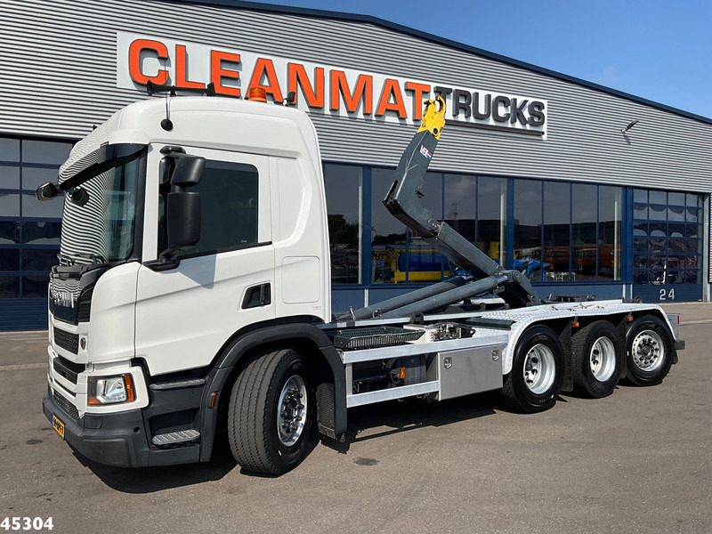 Scania P 450 8x4 VDL 25 Ton haakarmsysteem Just 172.088 km! - Horgos rakodó teherautó: 1 kép. Scania P 450 8x4 VDL 25 Ton haakarmsysteem Just 172.088 km! - Horgos rakodó teherautó: 1 kép.