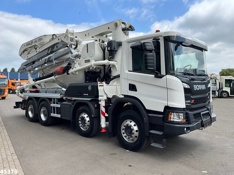 Scania P 450 XT 8x4 Euro 6 Retarder CIFA 7m³ Mixer + Pumi Pump 25 m³ NEW AND UNUSED! - Betonmixer: 3 kép. Scania P 450 XT 8x4 Euro 6 Retarder CIFA 7m³ Mixer + Pumi Pump 25 m³ NEW AND UNUSED! - Betonmixer: 3 kép.