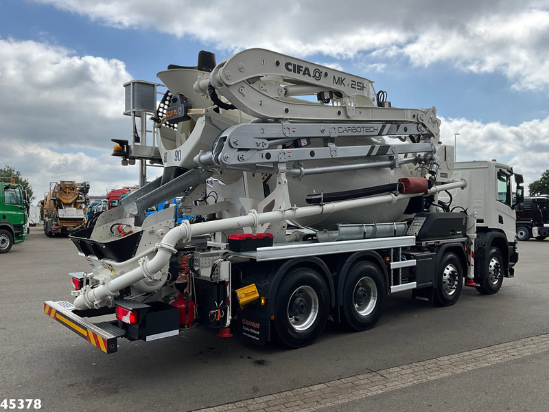 Scania P 450 XT 8x4 Euro 6 Retarder CIFA 7m³ Mixer + Pumi Pump 25 m³ NEW AND UNUSED! - Betonmixer: 4 kép. Scania P 450 XT 8x4 Euro 6 Retarder CIFA 7m³ Mixer + Pumi Pump 25 m³ NEW AND UNUSED! - Betonmixer: 4 kép.