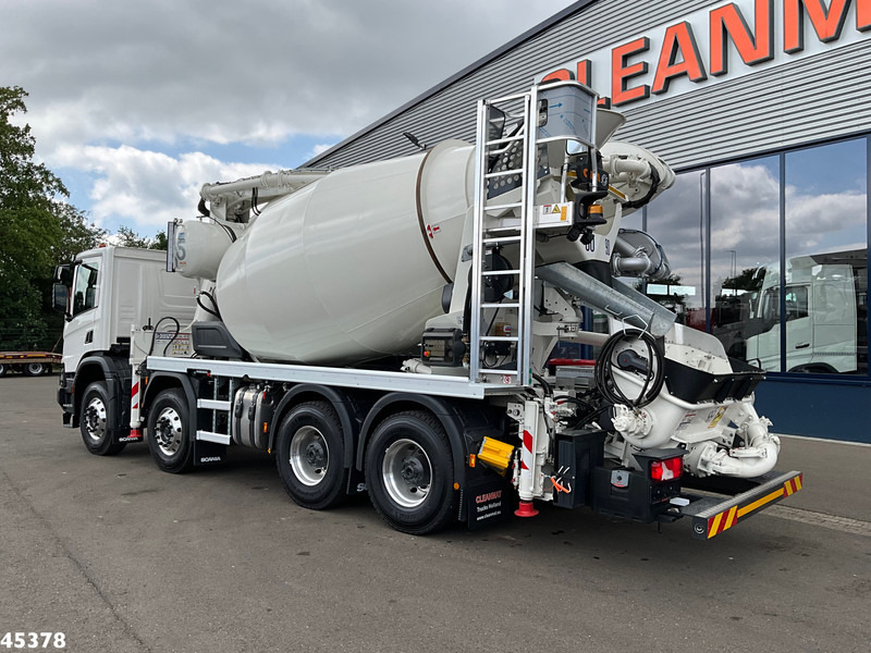Scania P 450 XT 8x4 Euro 6 Retarder CIFA 7m³ Mixer + Pumi Pump 25 m³ NEW AND UNUSED! - Betonmixer: 5 kép. Scania P 450 XT 8x4 Euro 6 Retarder CIFA 7m³ Mixer + Pumi Pump 25 m³ NEW AND UNUSED! - Betonmixer: 5 kép.