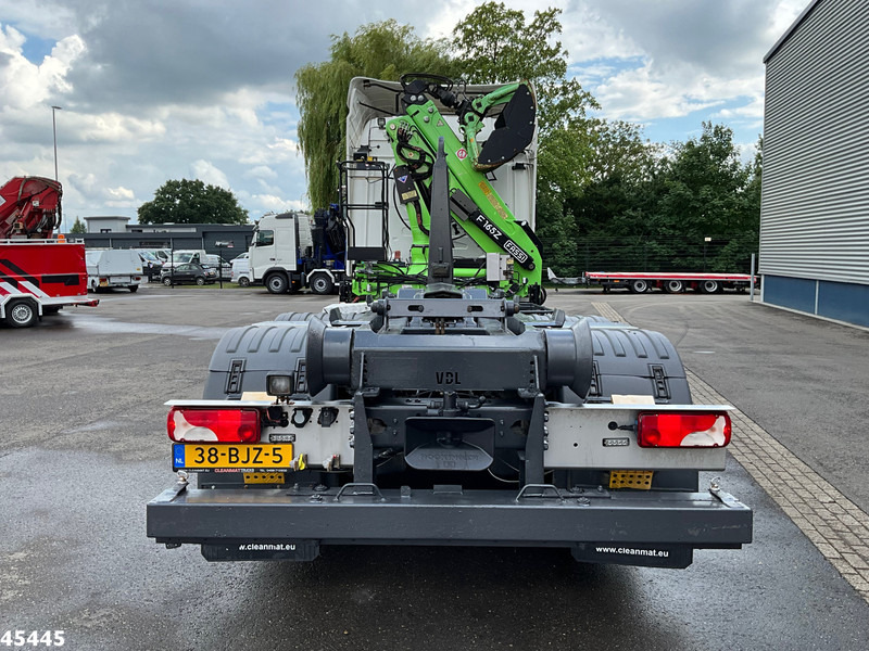 Scania R 440 Euro 6 Retarder Fassi 16 Tonmeter Z-kraan (bouwjaar 2018) - Horgos rakodó teherautó, Darus autó: 3 kép. Scania R 440 Euro 6 Retarder Fassi 16 Tonmeter Z-kraan (bouwjaar 2018) - Horgos rakodó teherautó, Darus autó: 3 kép.