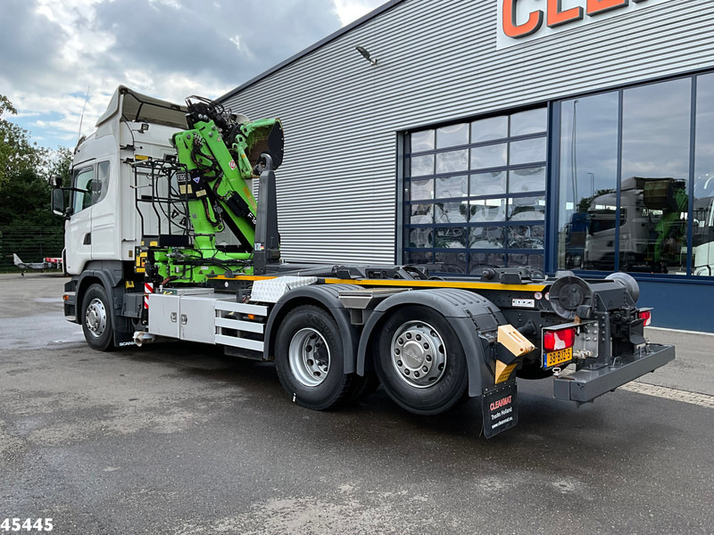 Scania R 440 Euro 6 Retarder Fassi 16 Tonmeter Z-kraan (bouwjaar 2018) - Horgos rakodó teherautó, Darus autó: 2 kép. Scania R 440 Euro 6 Retarder Fassi 16 Tonmeter Z-kraan (bouwjaar 2018) - Horgos rakodó teherautó, Darus autó: 2 kép.