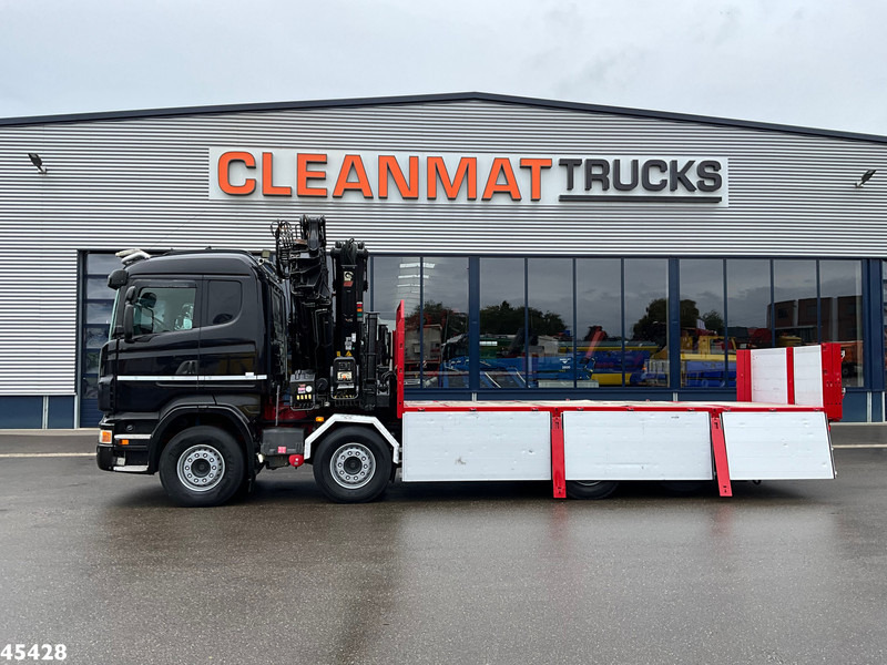 Scania R 480 8x2 Retarder Hiab 47 Tonmeter laadkraan + Fly-Jib! Just 242.931 km! - Darus autó: 4 kép. Scania R 480 8x2 Retarder Hiab 47 Tonmeter laadkraan + Fly-Jib! Just 242.931 km! - Darus autó: 4 kép.