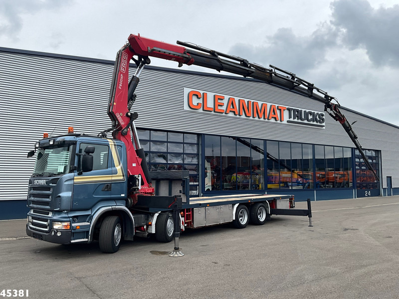 Scania R 560 V8 Fassi 80 Tonmeter laadkraan + Fly-Jib - Darus autó: 1 kép. Scania R 560 V8 Fassi 80 Tonmeter laadkraan + Fly-Jib - Darus autó: 1 kép.
