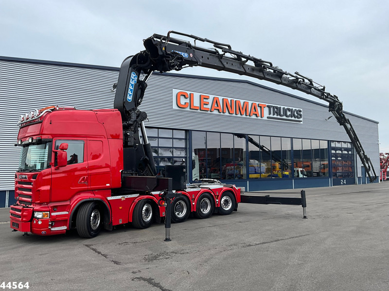 Scania R 620 10x4 V8 Retarder Effer 175 Tonmeter laadkraan + Fly-Jib Just 170.527 km! - Darus autó: 5 kép. Scania R 620 10x4 V8 Retarder Effer 175 Tonmeter laadkraan + Fly-Jib Just 170.527 km! - Darus autó: 5 kép.