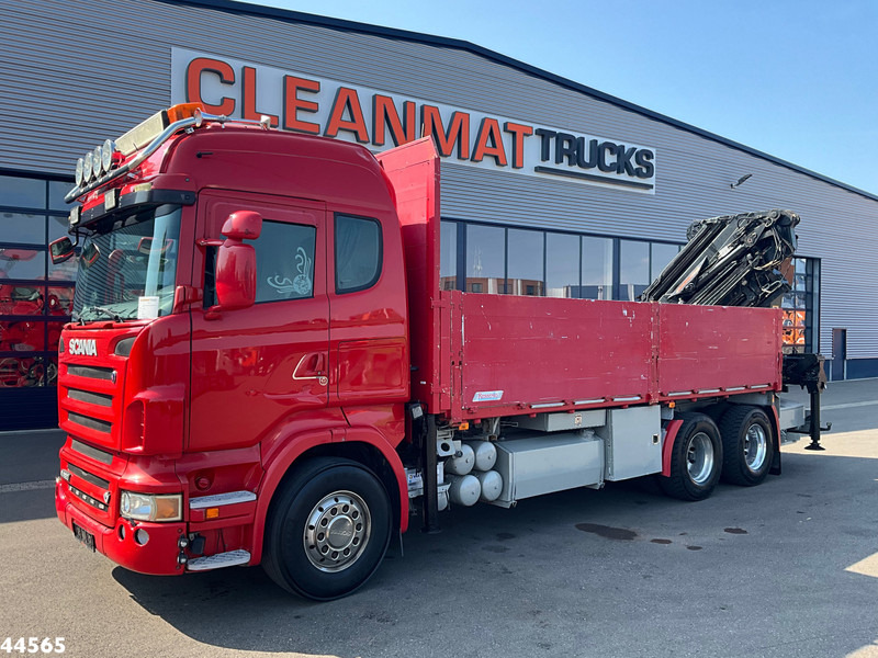 Scania R 620 V8 6x4 Palfinger 44 Tonmeter laadkraan + Fly-Jib - Darus autó: 2 kép. Scania R 620 V8 6x4 Palfinger 44 Tonmeter laadkraan + Fly-Jib - Darus autó: 2 kép.