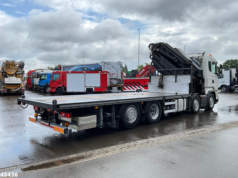 Scania R490 8x2 Euro 6 Retarder HMF 85 Tonmeter laadkraan + Fly-jib - Darus autó: 5 kép. Scania R490 8x2 Euro 6 Retarder HMF 85 Tonmeter laadkraan + Fly-jib - Darus autó: 5 kép.