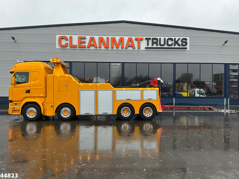 Scania R730 V8 8x4 Euro 6 Retarder Recovery truck Just 17.951 km! - Vontató: 4 kép. Scania R730 V8 8x4 Euro 6 Retarder Recovery truck Just 17.951 km! - Vontató: 4 kép.