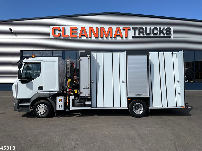 Renault D L42R Euro 6 Fassi 2,3 Tonmeter laadkraan Slechts 153.536 km! - Teherautó, Darus autó: 3 kép. Renault D L42R Euro 6 Fassi 2,3 Tonmeter laadkraan Slechts 153.536 km! - Teherautó, Darus autó: 3 kép.