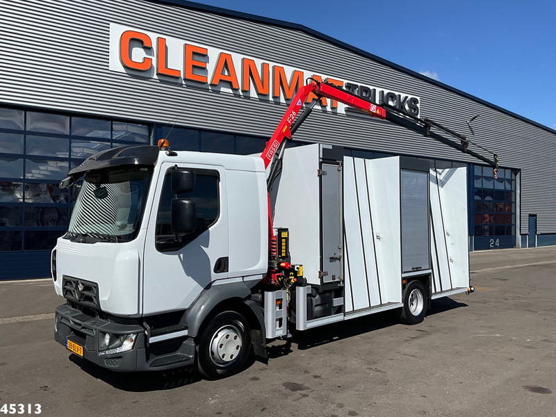Renault D L42R Euro 6 Fassi 2,3 Tonmeter laadkraan Slechts 153.536 km! - Teherautó, Darus autó: 1 kép. Renault D L42R Euro 6 Fassi 2,3 Tonmeter laadkraan Slechts 153.536 km! - Teherautó, Darus autó: 1 kép.
