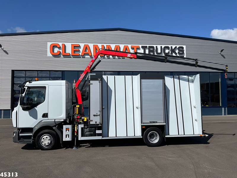 Renault D L42R Euro 6 Fassi 2,3 Tonmeter laadkraan Slechts 153.536 km! - Teherautó, Darus autó: 2 kép. Renault D L42R Euro 6 Fassi 2,3 Tonmeter laadkraan Slechts 153.536 km! - Teherautó, Darus autó: 2 kép.