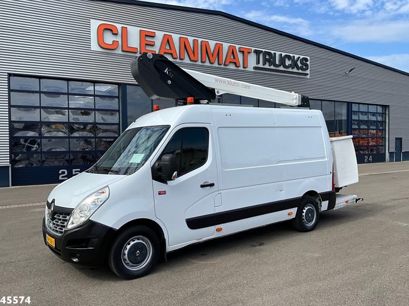 Renault Master T35 2.3 DCI Euro 6 Klubb 12,5 meter hoogwerker - Teherautó: 2 kép. Renault Master T35 2.3 DCI Euro 6 Klubb 12,5 meter hoogwerker - Teherautó: 2 kép.