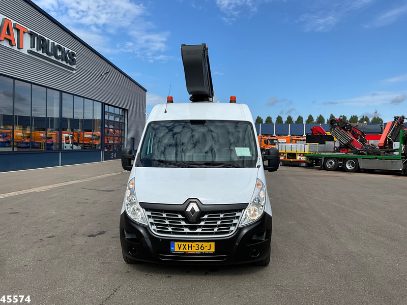 Teherautó Renault Master T35 2.3 DCI Euro 6 Klubb 12,5 meter hoogwerker: 9 kép. Teherautó Renault Master T35 2.3 DCI Euro 6 Klubb 12,5 meter hoogwerker: 9 kép.