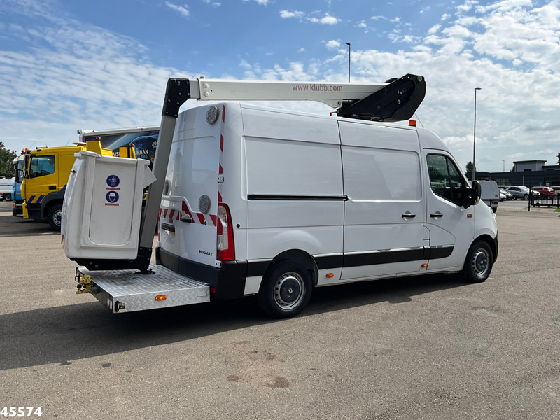 Teherautó Renault Master T35 2.3 DCI Euro 6 Klubb 12,5 meter hoogwerker: 7 kép. Teherautó Renault Master T35 2.3 DCI Euro 6 Klubb 12,5 meter hoogwerker: 7 kép.