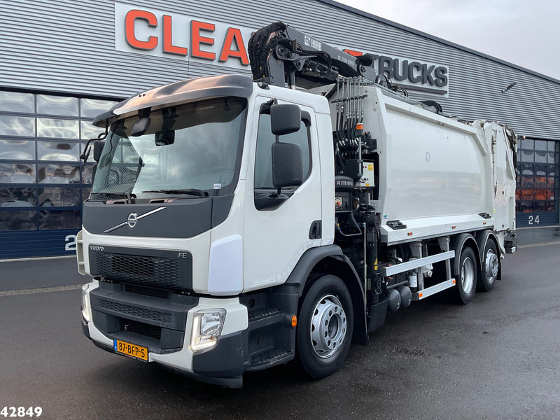 Volvo FE 280 Euro 6 Hiab 21 Tonmeter laadkraan - Szemetesautó: 2 kép. Volvo FE 280 Euro 6 Hiab 21 Tonmeter laadkraan - Szemetesautó: 2 kép.