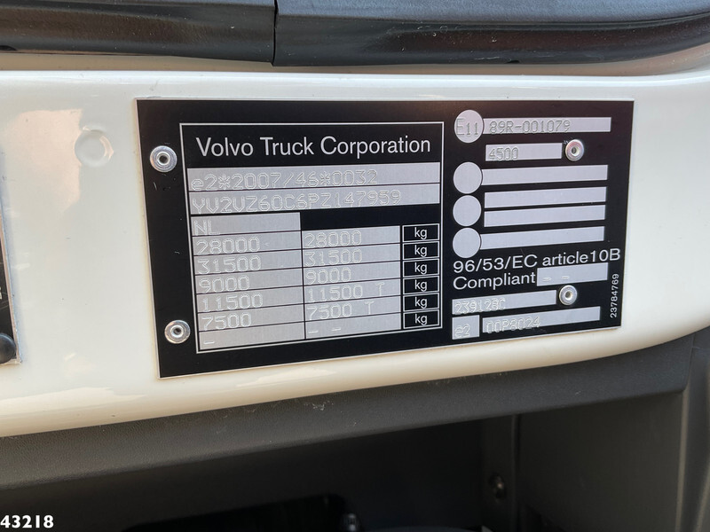 Szemetesautó Volvo FE 350 VDL Translift zijlader: 20 kép.