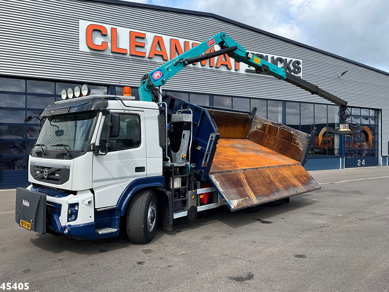 Volvo FM 330 HMF 16 Tonmeter Z-kraan - Billenőplatós teherautó, Darus autó: 2 kép. Volvo FM 330 HMF 16 Tonmeter Z-kraan - Billenőplatós teherautó, Darus autó: 2 kép.