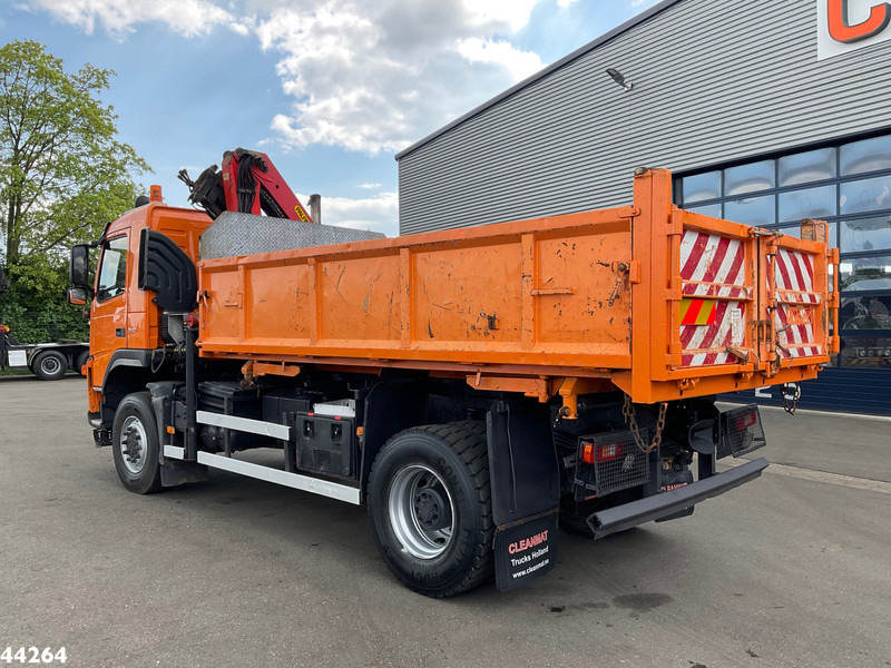 Volvo FM 340 4x4 Palfinger 10 Tonmeter laadkraan Manual Full steel - Billenőplatós teherautó, Darus autó: 3 kép. Volvo FM 340 4x4 Palfinger 10 Tonmeter laadkraan Manual Full steel - Billenőplatós teherautó, Darus autó: 3 kép.