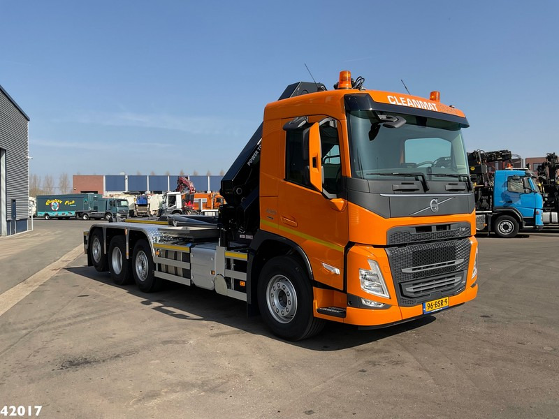 Volvo FM 420 8x2 HMF 28 Tonmeter laadkraan - Horgos rakodó teherautó, Darus autó: 5 kép. Volvo FM 420 8x2 HMF 28 Tonmeter laadkraan - Horgos rakodó teherautó, Darus autó: 5 kép.