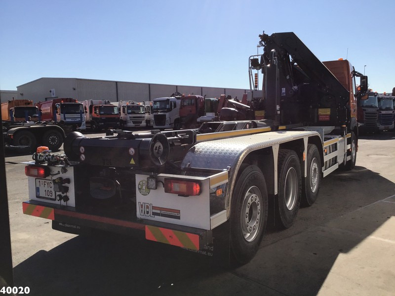 Volvo FM 420 8x2 HMF 28 ton/meter laadkraan Welvaarts weighing system - Horgos rakodó teherautó, Darus autó: 4 kép. Volvo FM 420 8x2 HMF 28 ton/meter laadkraan Welvaarts weighing system - Horgos rakodó teherautó, Darus autó: 4 kép.