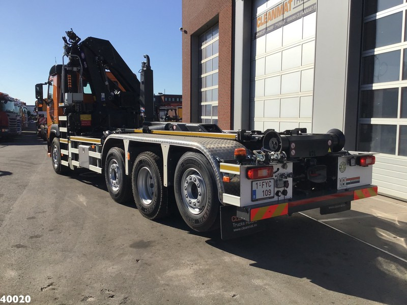 Volvo FM 420 8x2 HMF 28 ton/meter laadkraan Welvaarts weighing system - Horgos rakodó teherautó, Darus autó: 3 kép. Volvo FM 420 8x2 HMF 28 ton/meter laadkraan Welvaarts weighing system - Horgos rakodó teherautó, Darus autó: 3 kép.