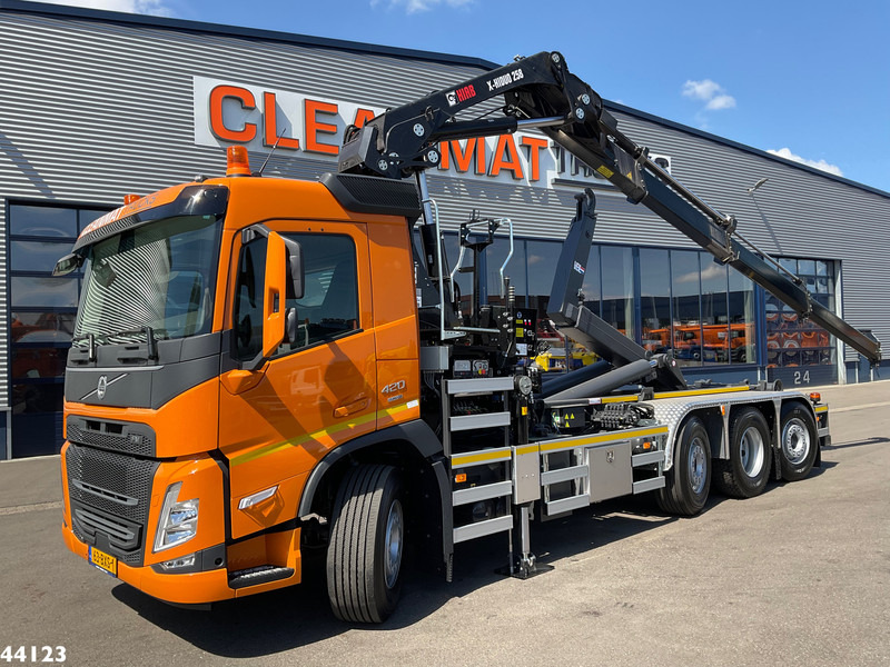 Volvo FM 420 8x2 Hiab 25 Tonmeter laadkraan Welvaarts laadkraan weegsysteem - Horgos rakodó teherautó, Darus autó: 1 kép. Volvo FM 420 8x2 Hiab 25 Tonmeter laadkraan Welvaarts laadkraan weegsysteem - Horgos rakodó teherautó, Darus autó: 1 kép.