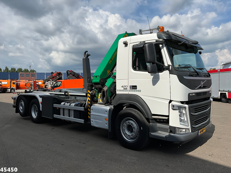 Volvo FM 420 Euro 6 Palfinger 22 Tonmeter laadkraan - Horgos rakodó teherautó, Darus autó: 5 kép. Volvo FM 420 Euro 6 Palfinger 22 Tonmeter laadkraan - Horgos rakodó teherautó, Darus autó: 5 kép.