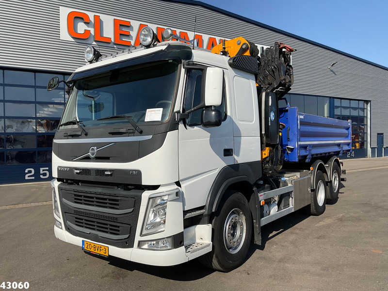 Volvo FM 460 Effer 26 Tonmeter laadkraan Kipper Just 94.130 km! - Billenőplatós teherautó, Darus autó: 3 kép. Volvo FM 460 Effer 26 Tonmeter laadkraan Kipper Just 94.130 km! - Billenőplatós teherautó, Darus autó: 3 kép.