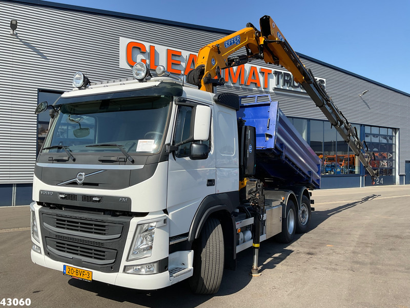 Volvo FM 460 Effer 26 Tonmeter laadkraan Kipper Just 94.130 km! - Darus autó: 1 kép. Volvo FM 460 Effer 26 Tonmeter laadkraan Kipper Just 94.130 km! - Darus autó: 1 kép.