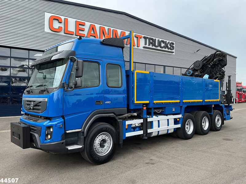 Volvo FMX 450 8x4 Hiab 63 Tonmeter laadkraan + Fly-Jib - Darus autó: 4 kép. Volvo FMX 450 8x4 Hiab 63 Tonmeter laadkraan + Fly-Jib - Darus autó: 4 kép.