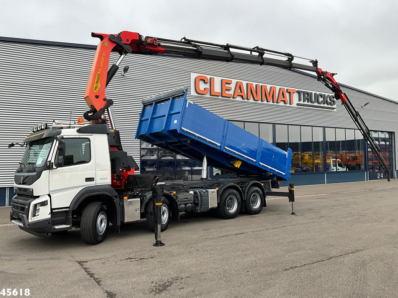 Volvo FMX 460 8x4 Euro 6 Palfinger 42 Tonmeter laadkraan + Fly-Jib! - Darus autó: 1 kép. Volvo FMX 460 8x4 Euro 6 Palfinger 42 Tonmeter laadkraan + Fly-Jib! - Darus autó: 1 kép.