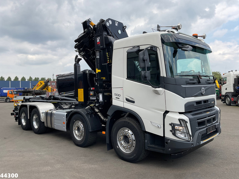 Volvo FMX 500 8x4 Euro 6 Hiab 65 Tonmeter laadkraan + Multilift 25 Ton haakarmsysteem NEW AND UNUSED! - Horgos rakodó teherautó, Darus autó: 5 kép. Volvo FMX 500 8x4 Euro 6 Hiab 65 Tonmeter laadkraan + Multilift 25 Ton haakarmsysteem NEW AND UNUSED! - Horgos rakodó teherautó, Darus autó: 5 kép.