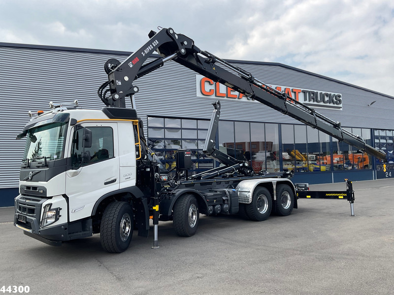 Volvo FMX 500 8x4 Euro 6 Hiab 65 Tonmeter laadkraan + Multilift 25 Ton haakarmsysteem NEW AND UNUSED! - Horgos rakodó teherautó, Darus autó: 1 kép. Volvo FMX 500 8x4 Euro 6 Hiab 65 Tonmeter laadkraan + Multilift 25 Ton haakarmsysteem NEW AND UNUSED! - Horgos rakodó teherautó, Darus autó: 1 kép.