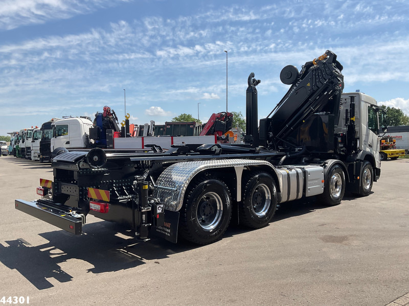 Volvo FMX 500 8x4 Euro 6 Hiab 65 Tonmeter laadkraan + Multilift 25 Ton haakarmsysteem NEW AND UNUSED! - Horgos rakodó teherautó, Darus autó: 4 kép. Volvo FMX 500 8x4 Euro 6 Hiab 65 Tonmeter laadkraan + Multilift 25 Ton haakarmsysteem NEW AND UNUSED! - Horgos rakodó teherautó, Darus autó: 4 kép.