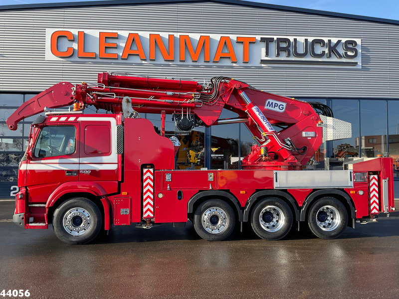 Darus autó Volvo FMX 500 8x4 Euro 6 MPG 150 Tonmeter laadkraan Just 53.033 km!: 6 kép.