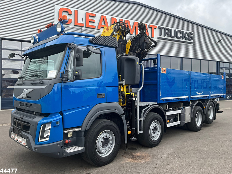 Volvo FMX 540 8x4 Euro 6 Fassi 36 Tonmeter laadkraan - Billenőplatós teherautó, Darus autó: 4 kép. Volvo FMX 540 8x4 Euro 6 Fassi 36 Tonmeter laadkraan - Billenőplatós teherautó, Darus autó: 4 kép.