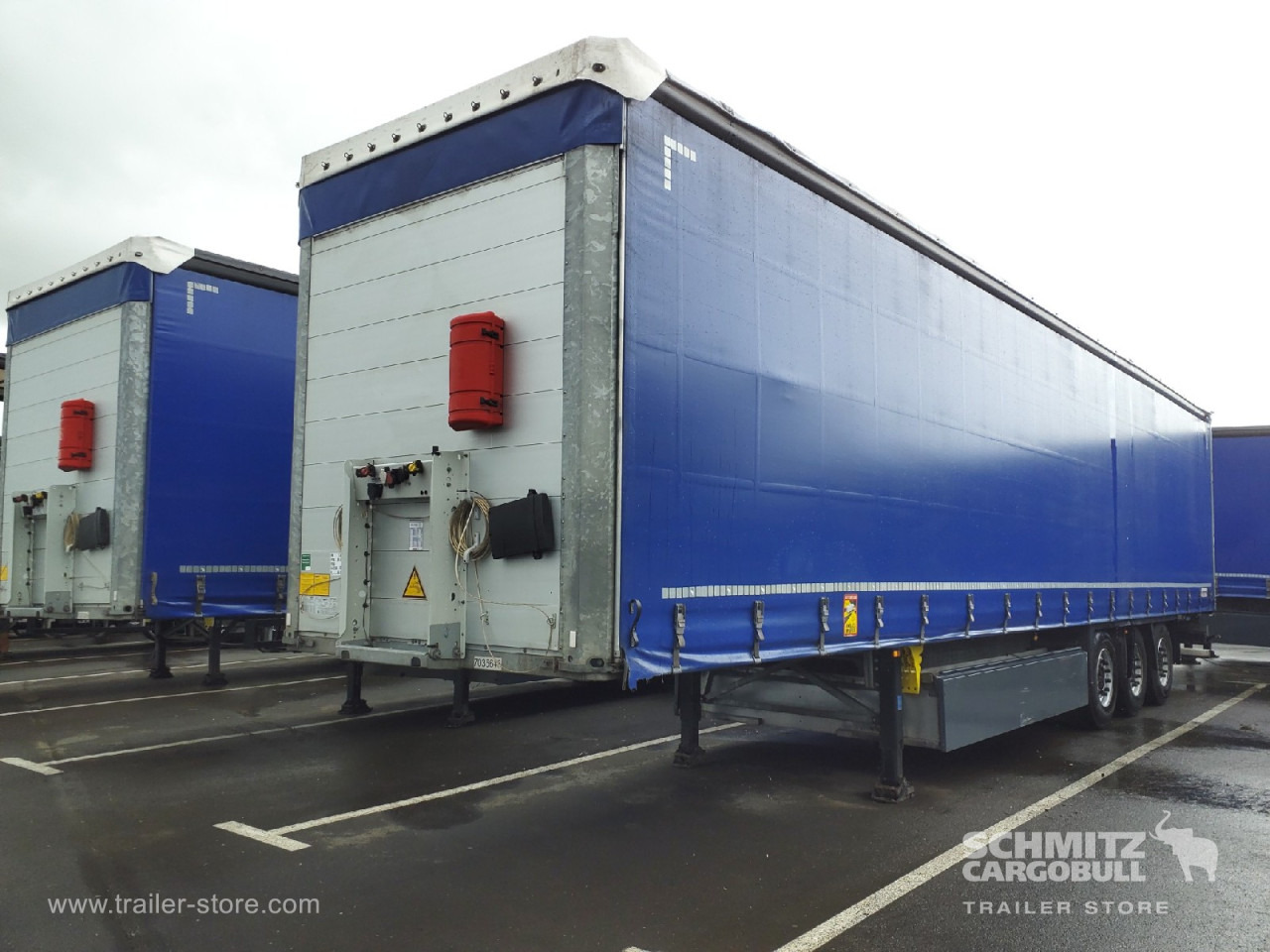 SCHMITZ Curtainsider Standard - Ponyvás félpótkocsi: 3 kép. SCHMITZ Curtainsider Standard - Ponyvás félpótkocsi: 3 kép.