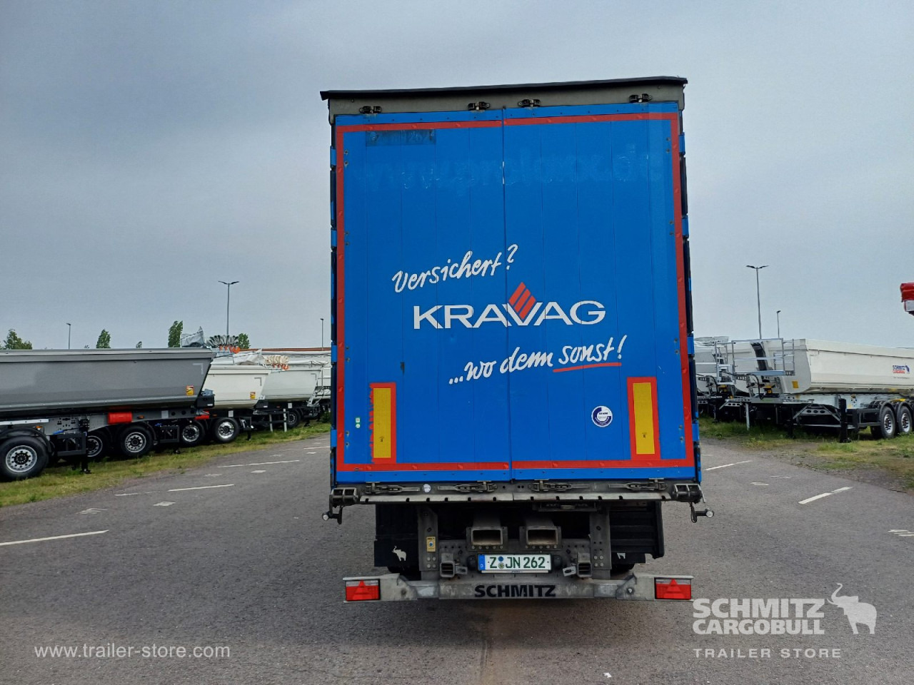 Ponyvás félpótkocsi SCHMITZ Auflieger Curtainsider Standard Forklift holder: 14 kép.