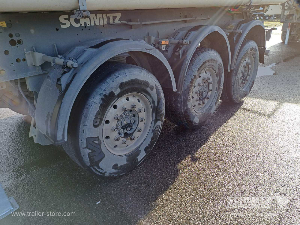 SCHMITZ Auflieger Kipper Alukastenmulde 24m³ - Félpótkocsi billenőplatós: 2 kép. SCHMITZ Auflieger Kipper Alukastenmulde 24m³ - Félpótkocsi billenőplatós: 2 kép.