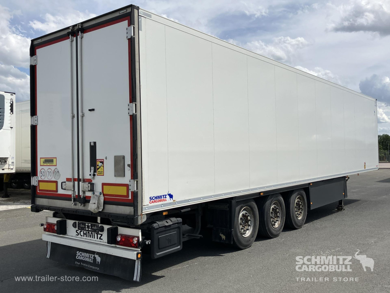 Félpótkocsi hőszigetelt SCHMITZ Auflieger Tiefkühler Standard Double deck: 10 kép.