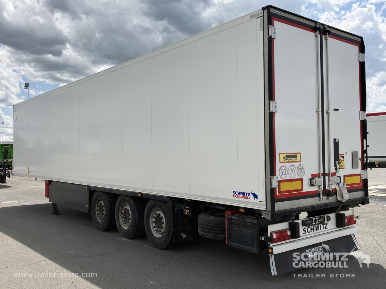 Félpótkocsi hőszigetelt SCHMITZ Auflieger Tiefkühler Standard Double deck: 8 kép.