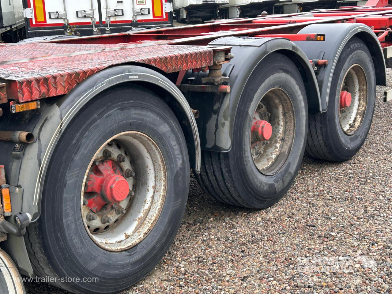 SCHMITZ Containerchassis Standard - Félpótkocsi cserefelépítményes: 2 kép. SCHMITZ Containerchassis Standard - Félpótkocsi cserefelépítményes: 2 kép.