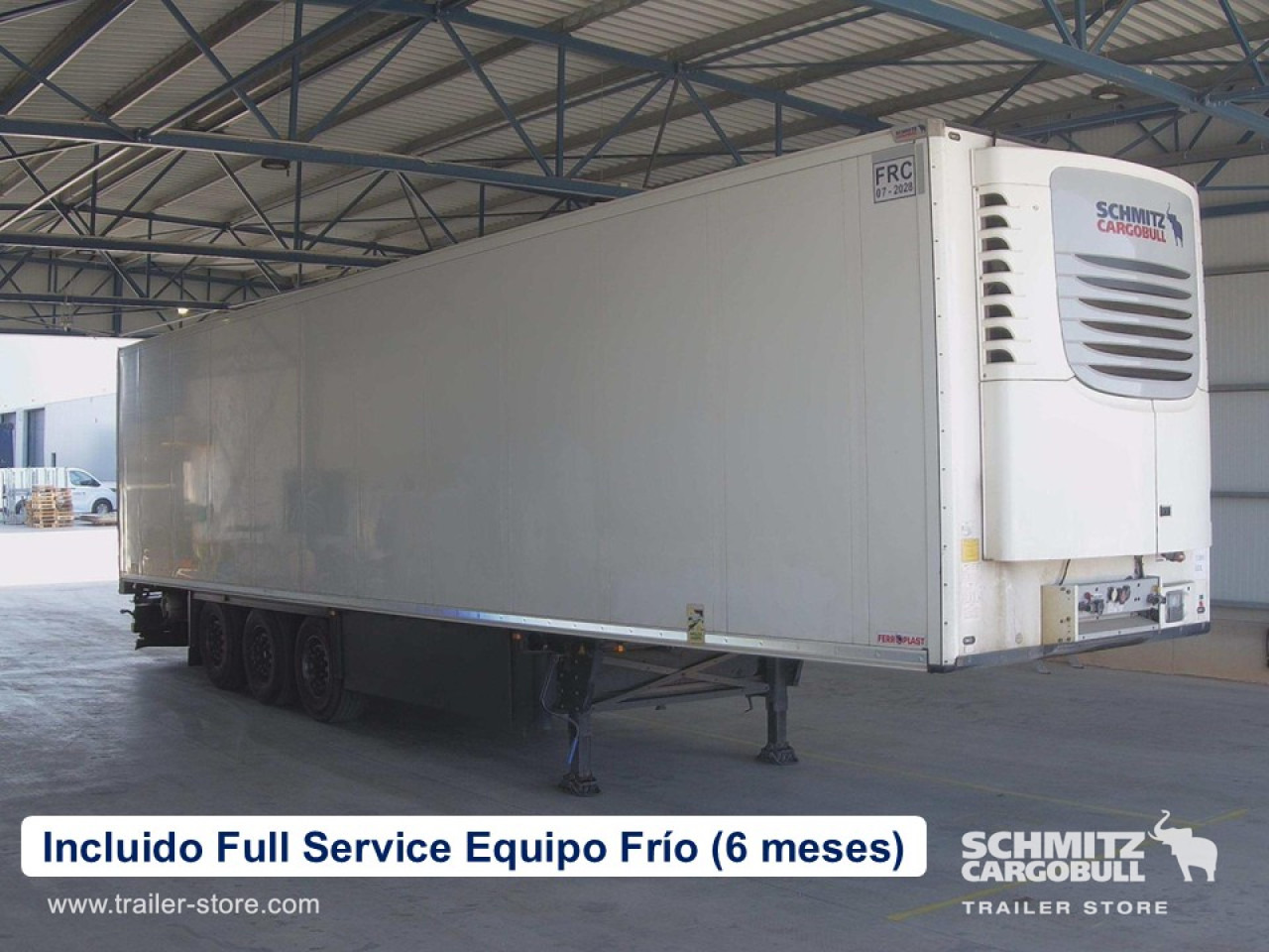 SCHMITZ Semiremolque Frigo Standard - Félpótkocsi hőszigetelt: 1 kép. SCHMITZ Semiremolque Frigo Standard - Félpótkocsi hőszigetelt: 1 kép.
