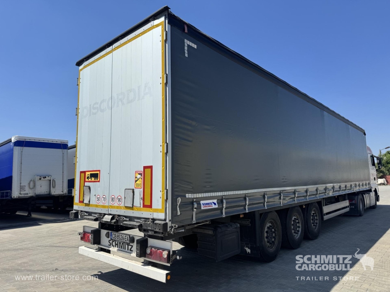 Ponyvás félpótkocsi SCHMITZ Curtainsider Standard: 7 kép.