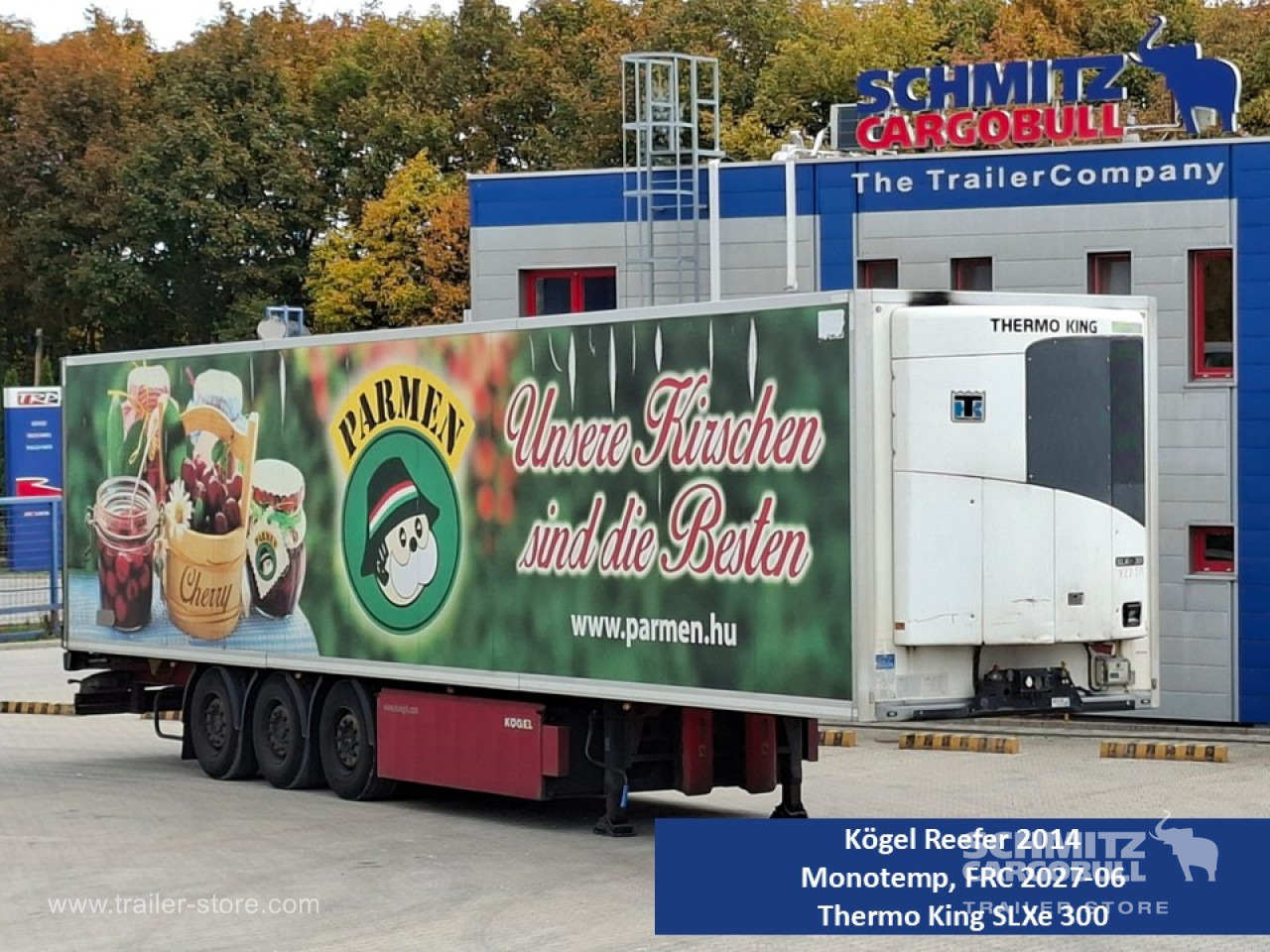 KOEGEL Reefer Standard - Félpótkocsi hőszigetelt: 1 kép. KOEGEL Reefer Standard - Félpótkocsi hőszigetelt: 1 kép.