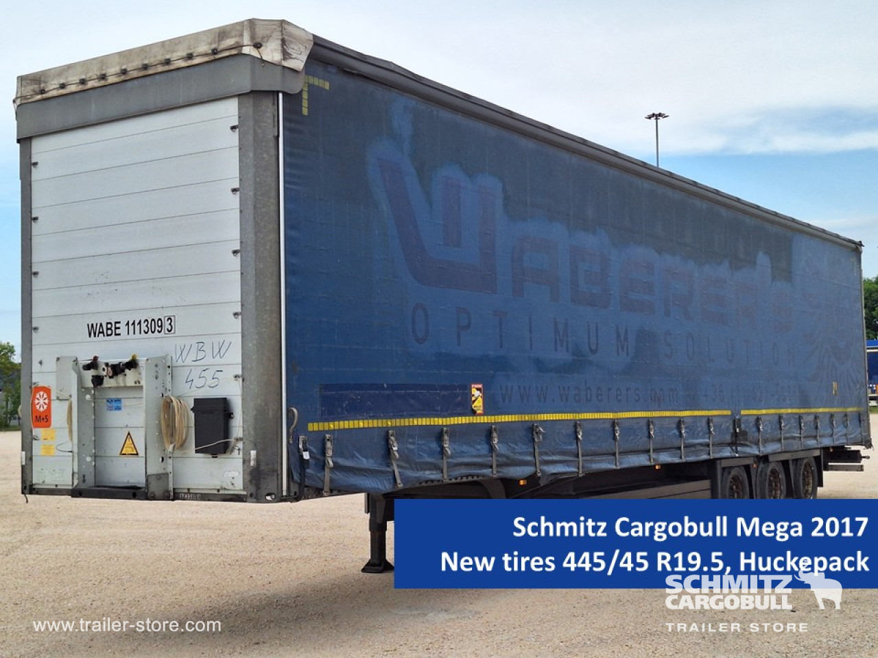 SCHMITZ Curtainsider Mega - Ponyvás félpótkocsi: 1 kép. SCHMITZ Curtainsider Mega - Ponyvás félpótkocsi: 1 kép.