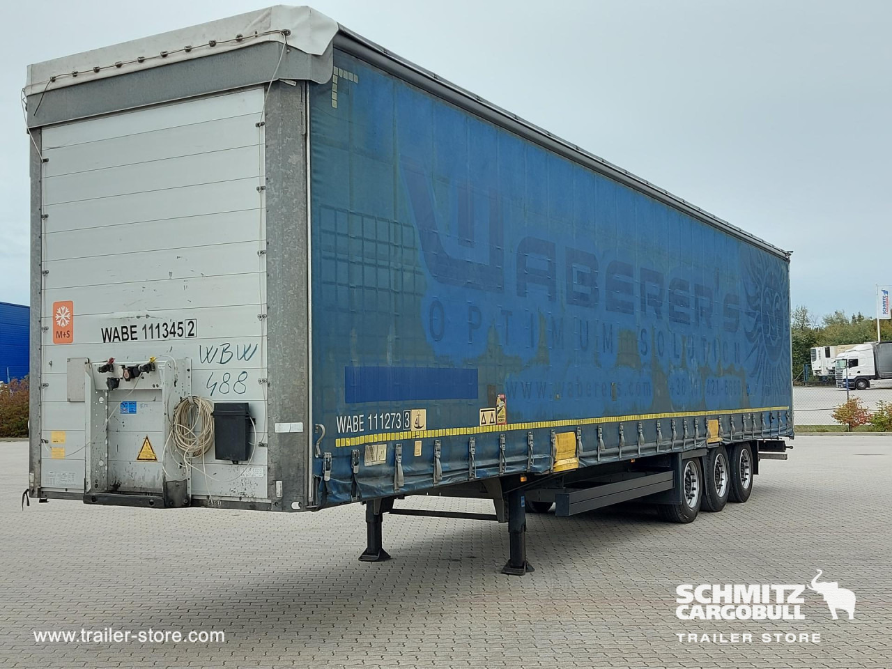 SCHMITZ Curtainsider Mega - Ponyvás félpótkocsi: 3 kép. SCHMITZ Curtainsider Mega - Ponyvás félpótkocsi: 3 kép.