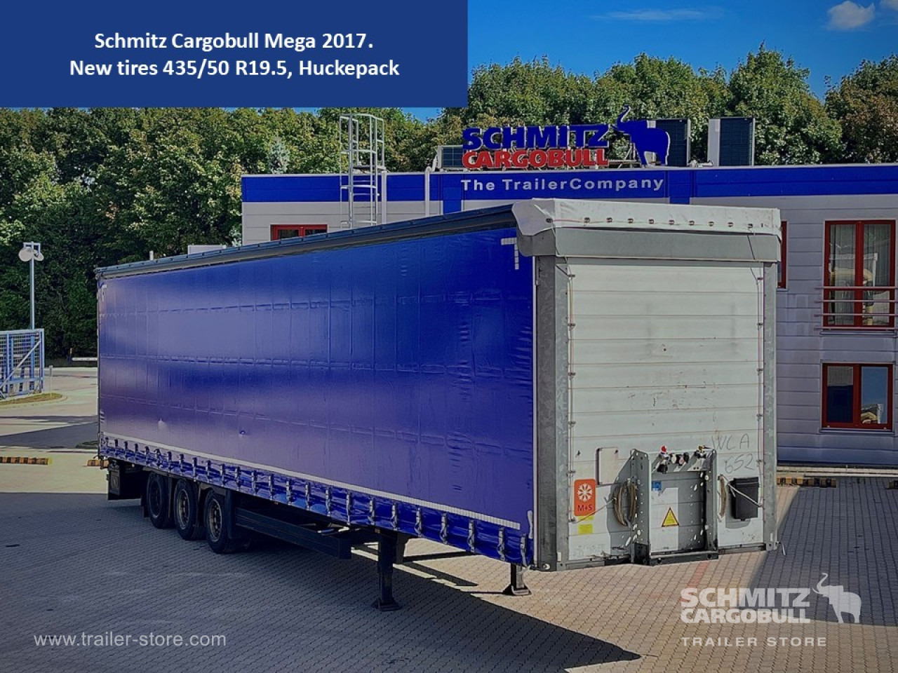SCHMITZ Curtainsider Mega - Ponyvás félpótkocsi: 1 kép. SCHMITZ Curtainsider Mega - Ponyvás félpótkocsi: 1 kép.