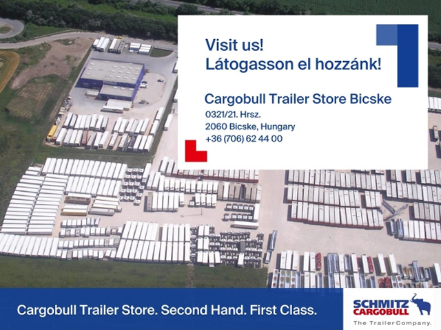 SCHMITZ Curtainsider Mega - Ponyvás félpótkocsi: 4 kép. SCHMITZ Curtainsider Mega - Ponyvás félpótkocsi: 4 kép.